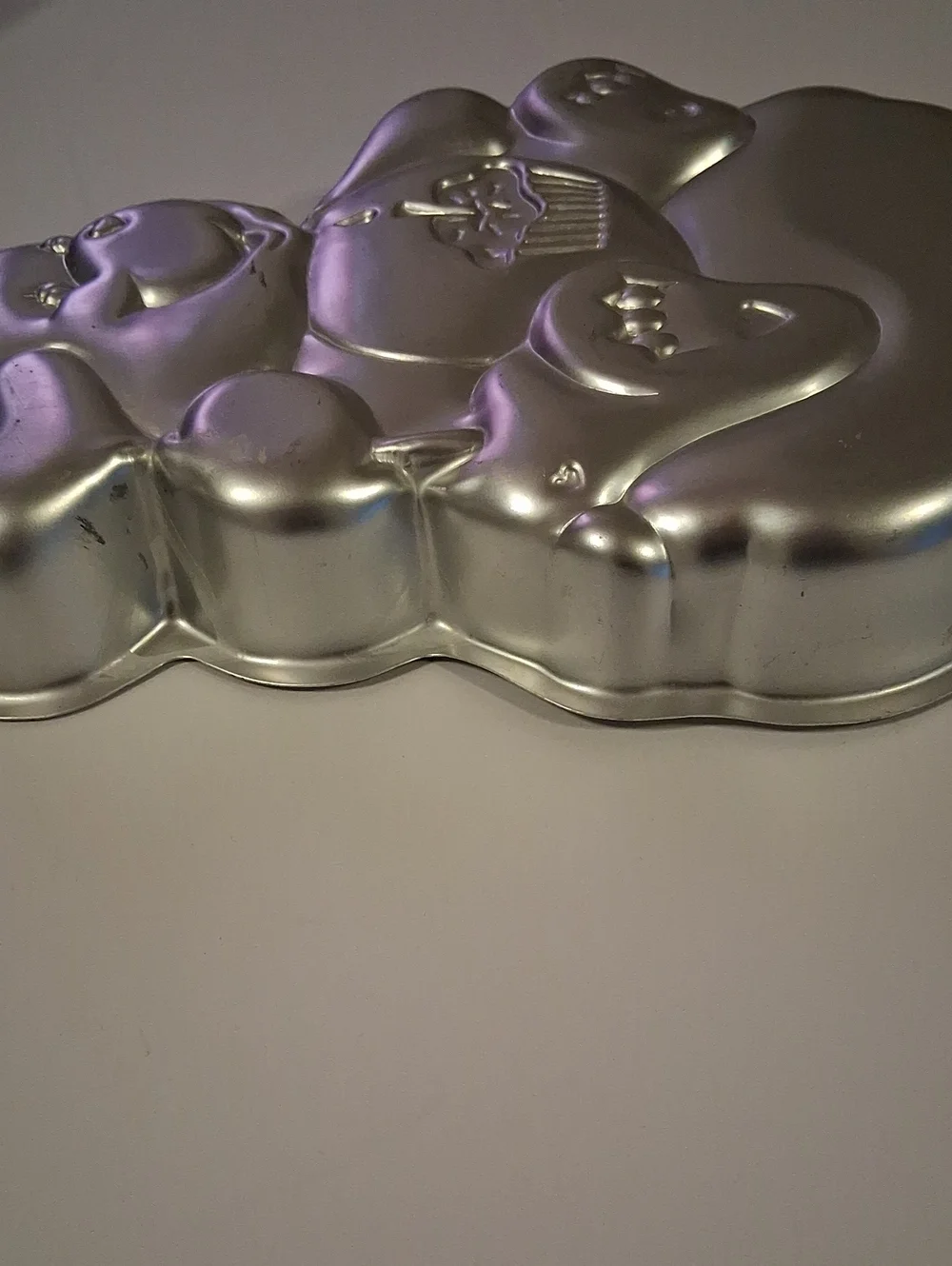 1983 Care Bear Cake Pan Used